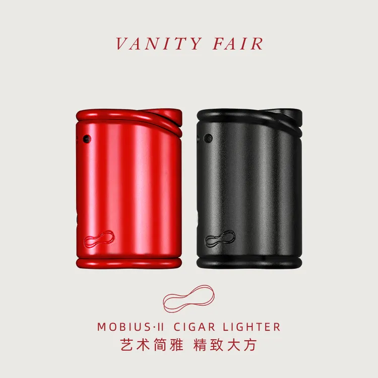 VANITYFAIR雪茄打火机 MOBIUS-Ⅱ 三合一烟托钻刀防风直冲打火机