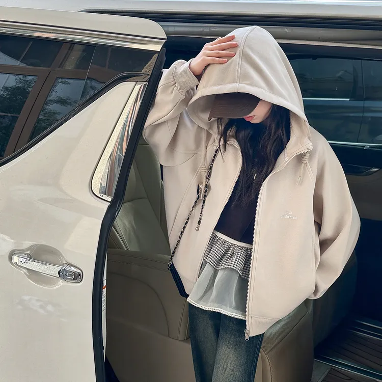 女童外套秋装时髦韩版儿童棒球服休闲百搭春秋季学生开衫卫衣大童