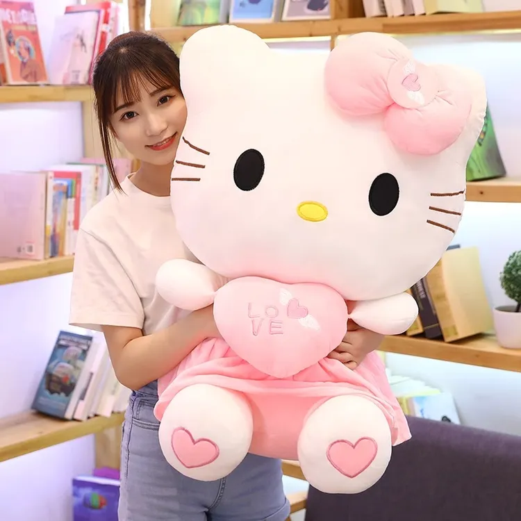 hellokitty公仔哈喽kt凯蒂猫咪玩偶毛绒玩具布娃娃女生抱睡觉抱枕