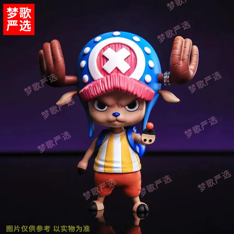 【全款预订】10cm两年后小乔巴海贼王动漫桌面车载GK手办模型摆件礼