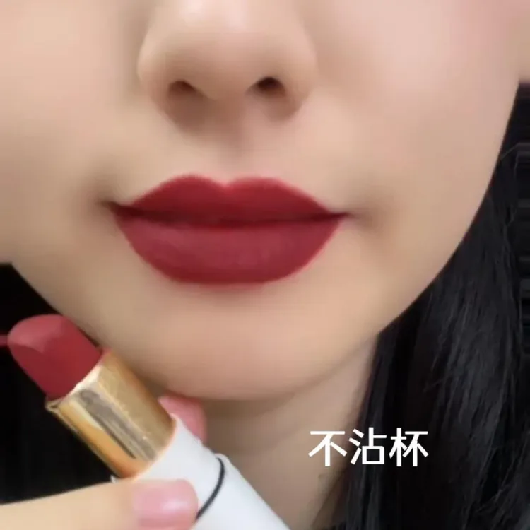 卡琪丽丝雾柔滑不沾杯口红哑光雾面持久保湿持妆柔雾丝滑显色显白