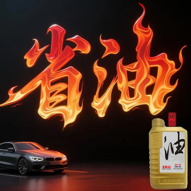 烯创SN0W40全合成石墨烯机油润滑抗磨养护免拆修复国六车保养
