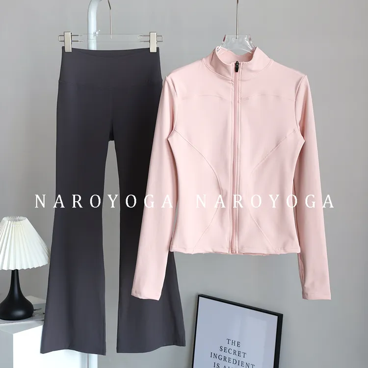 2025秋冬新款运动套装女速干跑步高端专业健身房两件套瑜伽服外套