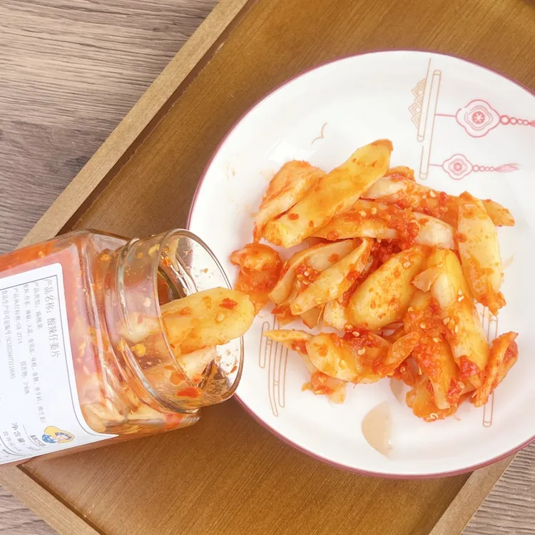 酸辣仔姜片老坛腌制嫩姜江西特产农家剁辣椒下饭菜杨巧妹下饭菜