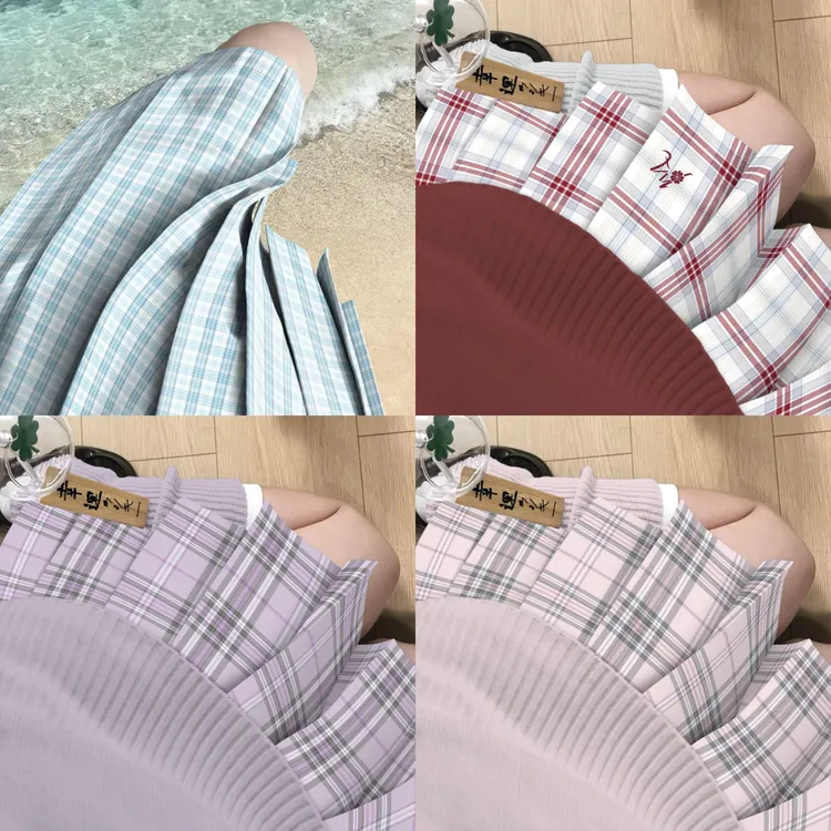 【樱空社】原创jk制服短裙日系学院风校供jk百褶裙半身裙格裙合集