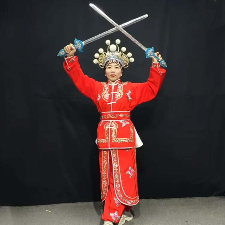 京剧戏曲秦腔女打衣青白蛇传盗草八姐九妹服装古装刀马武旦战衣裙