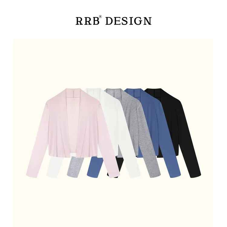 RRB Design「实穿主义」宽松显瘦简约百搭开衫松弛慵懒外套上衣