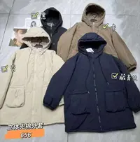  SS#656#立体兜连帽棉外套 X