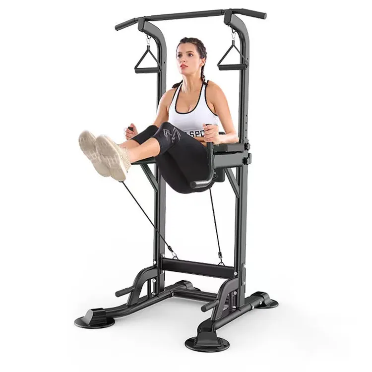 家庭拉伸收腹训练器引体向上器吊杠新款落地架健身器材室内单双杠