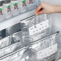 到手30只 铝箔保鲜袋密封袋 大中小 各10只