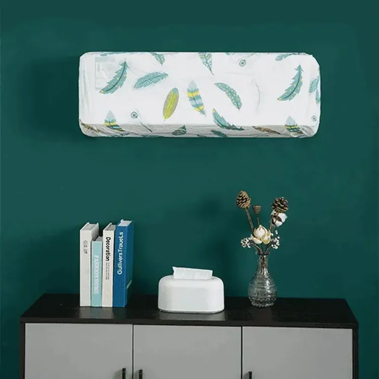 高品质【空调防尘套】壁挂式通用型挡风帘房间挂机罩印花保护罩商品图