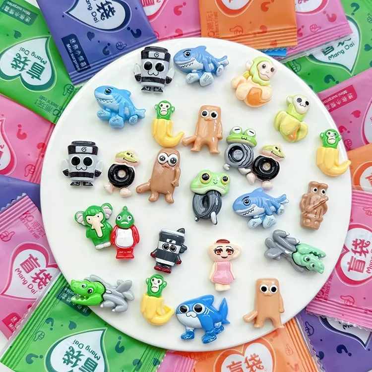 外国山海经迷你盲袋创意小公仔儿童惊喜奖励趣味拆拆乐玩具