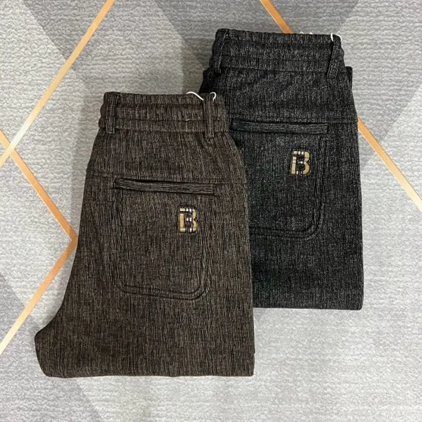 秋冬新款毛呢舒适百搭弹力垂感高级感小直板休闲裤【8811】