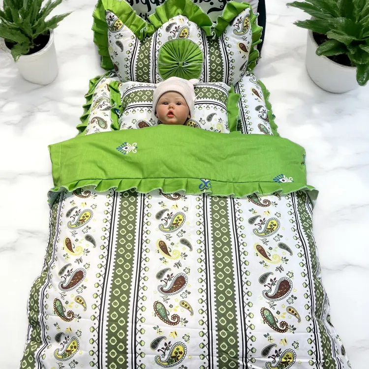 新生儿婴儿保暖睡窝套褥子被子枕头三件套udan【新疆包邮】纯棉冬季