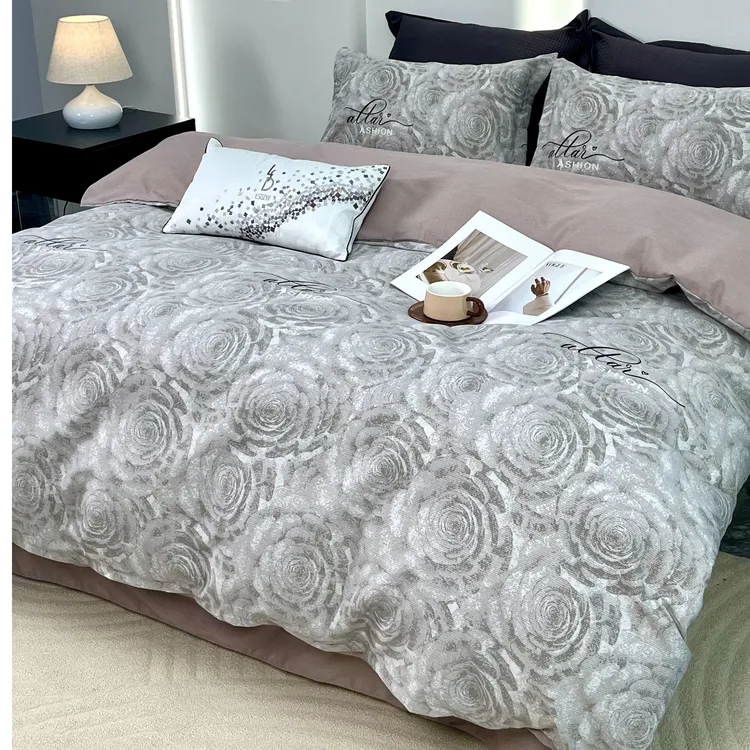 【升级秋冬加厚款】100%全棉纯棉四件套印花不起球不掉色 可机洗