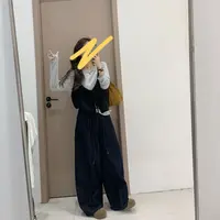 椿·予静【花边袖】木耳边领打底衫