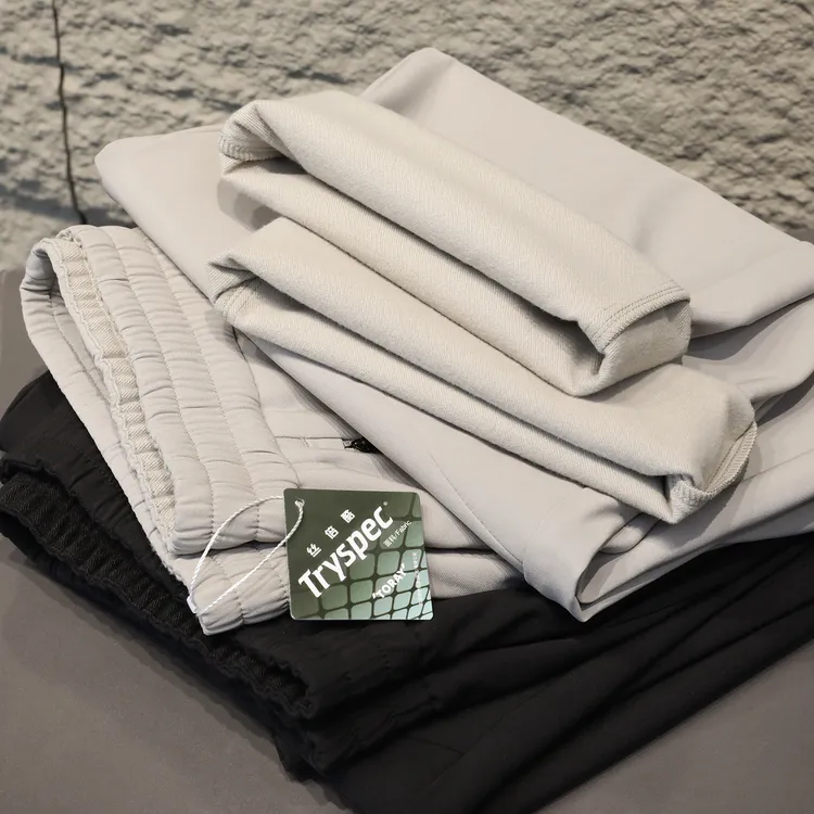 【251905037】暖绒随心 保暖蓄热男士防风抓绒加厚户外休闲长裤