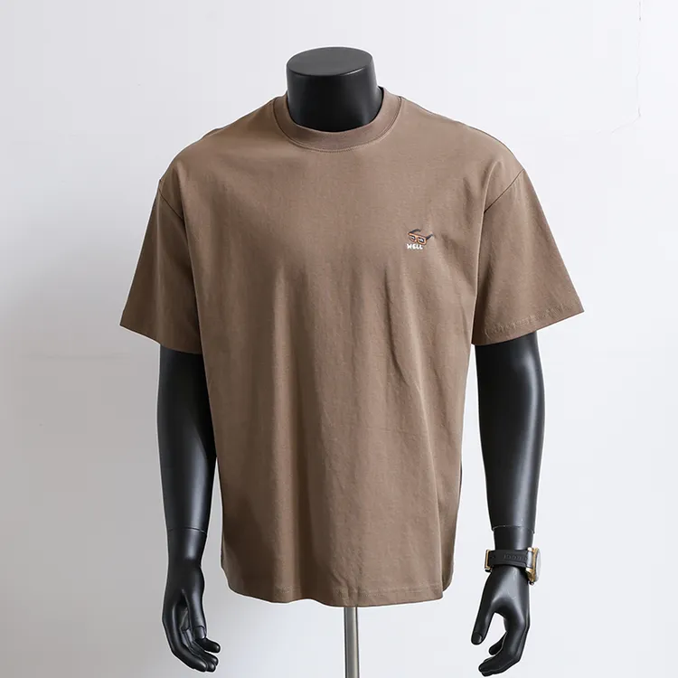 夏季设计感印花小众潮牌美式男女情侣款休闲圆领宽松短袖T恤百搭