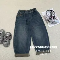 杭州六小六正版BY LIUXIAOLIU秋季儿童牛仔裤17381