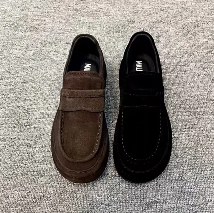 单 棉 同款 磨砂牛皮休闲时尚男鞋