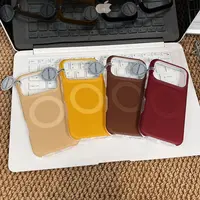 磁吸双层磨砂纯色一体ai拍照按键适用苹果iPhone17promax手机壳