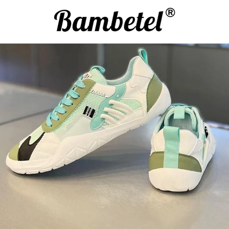 Bambetel男鞋时尚百搭一脚蹬网面透气休闲鞋舒适懒人鞋男款鞋子
