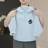  【鸭梨童品】秋季韩版男女童百搭卫连帽可爱猫咪长袖套头yL20187