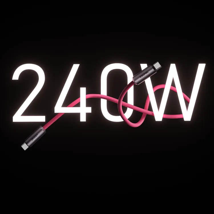 爆款！品牌配件：VSONIC威索尼可 240W超级快充线（长度1.5m）