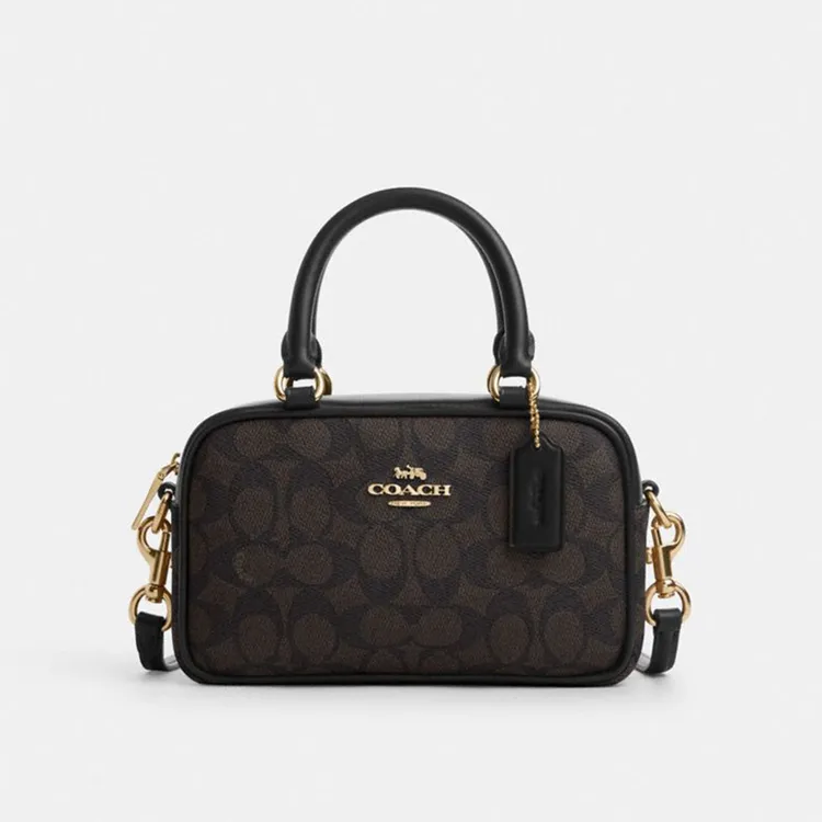 COACH｜【全国联保】蔻驰Satchel 18单肩手提斜挎波士顿包CW197