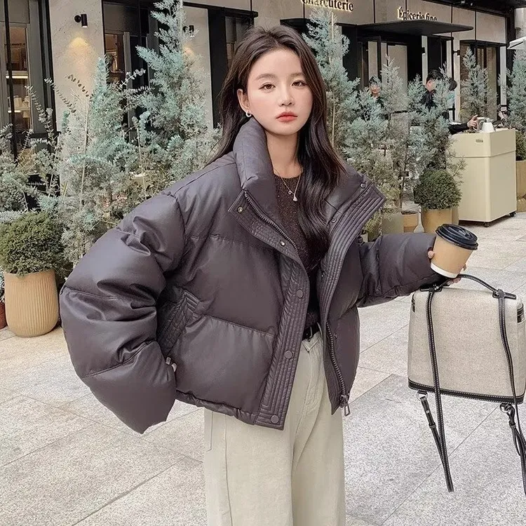 2024新款冬季棉服棉衣女生加厚保暖面包服运动休闲潮牌帅气外套潮