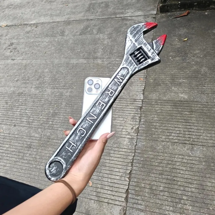 减压仿真大扳手iPhone17Air手机壳13恶搞怪14苹果16pro max创意15