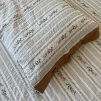 《织造·草长莺飞》纯棉枕套48×74（一对装）