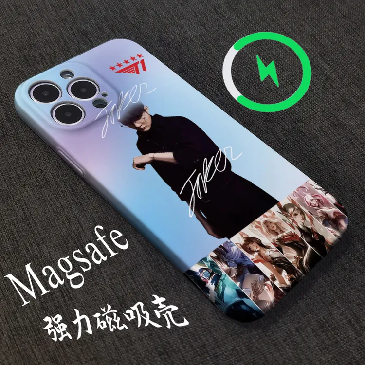 【粉丝专属】Faker电竞手机壳适用苹果华为OPPO磁吸不发黄全包防摔