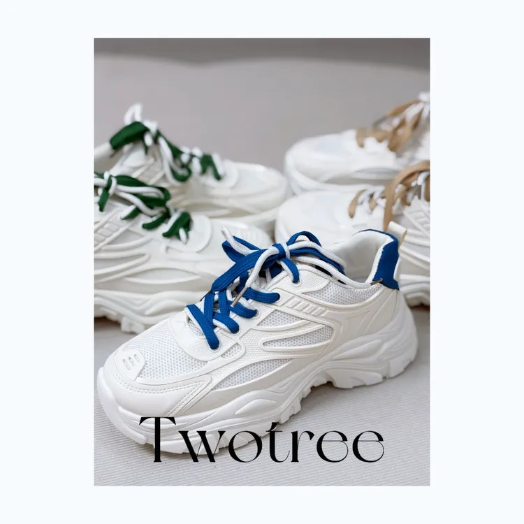 Towtree新款厚底小白鞋包2025新款百搭增高老爹鞋女鞋