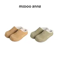 MIDOO ZNNZ 小土豆勃肯加绒毛毛保暖一脚蹬雪地斜挎包