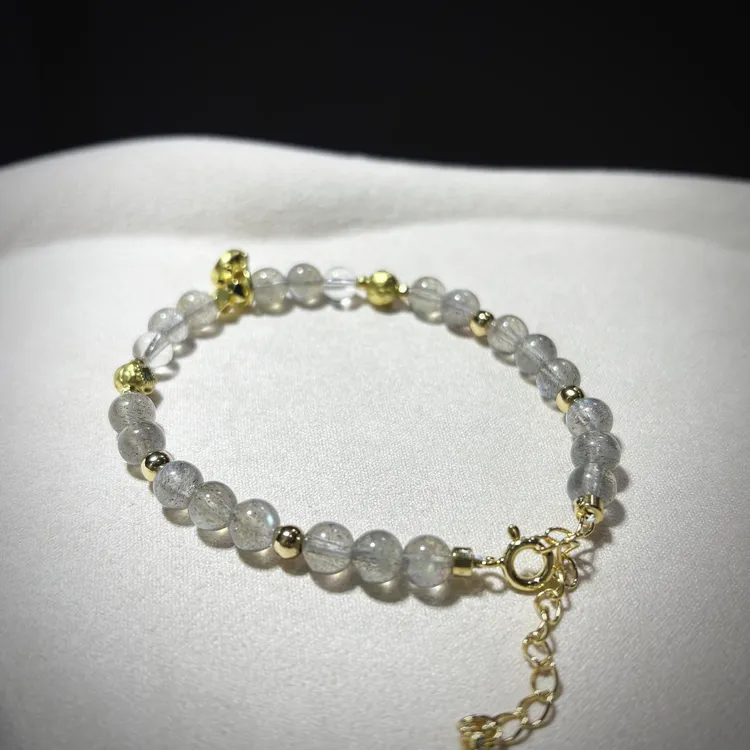 白月光月光石设计款精美时尚百搭