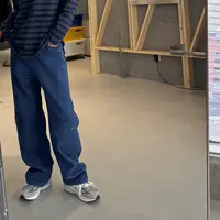 琴仔 多口袋立裁工装裤休闲裤Z1187