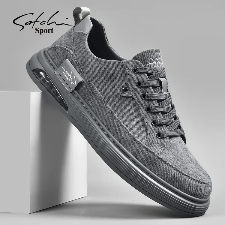 沙驰男鞋冬季2025男款帆布休闲布鞋新款工作上班运动男士平底板鞋