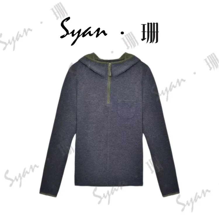 Syan【优雅恋人】秋冬洋气新款显白潮流百搭设计师长袖圆领卫衣