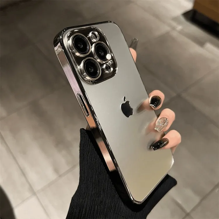 带镜头膜磨砂适用苹果手机壳17promax高级感iPhone15防指纹16全包