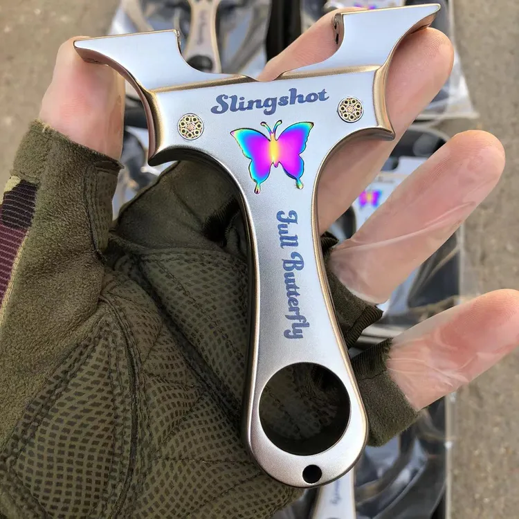 正品征途全钛蝴蝶六代户外玩具