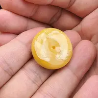 琥珀未镶嵌珠宝奇石蜜蜡吊坠