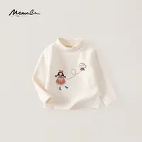 MOMOCO/玛米玛卡女童冬季洋气可爱卡通德绒打底衫77880239005