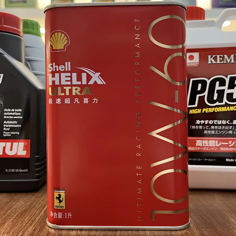 壳牌极速超凡10w-60保时捷法拉利认证全合成机油 1升装  带防伪码