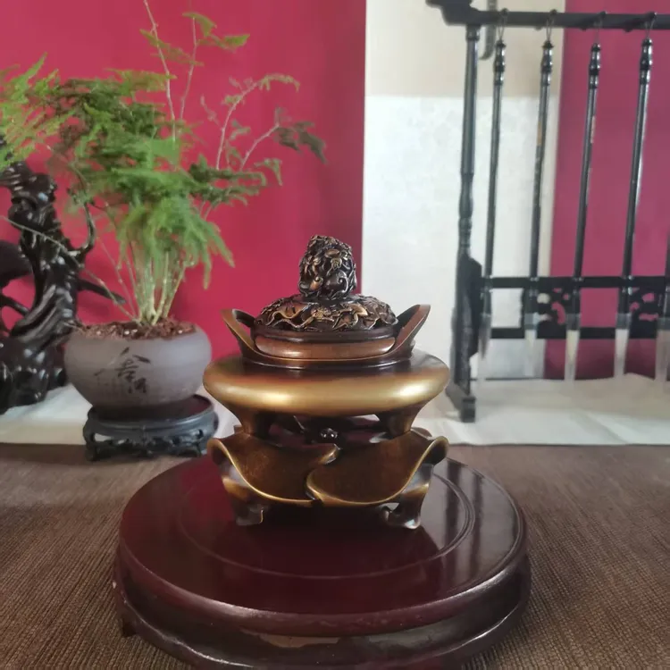 带座桥耳薰炉三件套