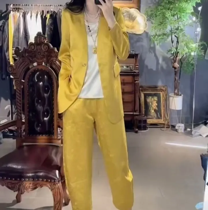 新款气质时尚洋气韩版套装2187