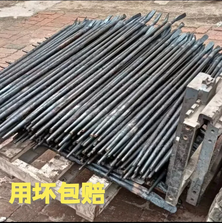 锻打一体高强度抽油杆配件一头尖五金实用撬棍工具