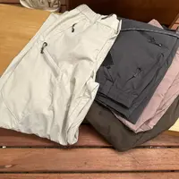 【美琪优选】户外徒步防泼水抽绳工装裤情侣款宽松弯刀运动休闲长裤