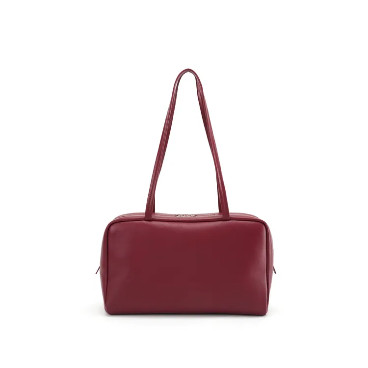 ROW系列极简高级手提真皮保龄球单肩手提包