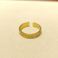 铜合金戒指 X87合金吉言戒指0068
